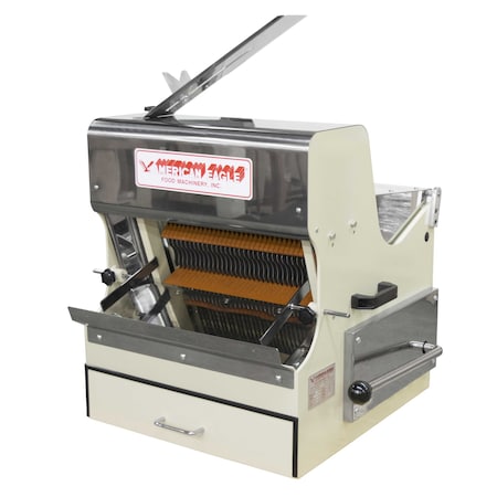 American Eagle AE-BS01 Heavy Duty Bread Slicer Front Load w/Safety Guard, 1/2HP AE-BS01